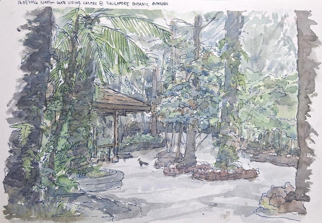 Nassim Gate Visitor Centre @ Singapore Botanic Garden